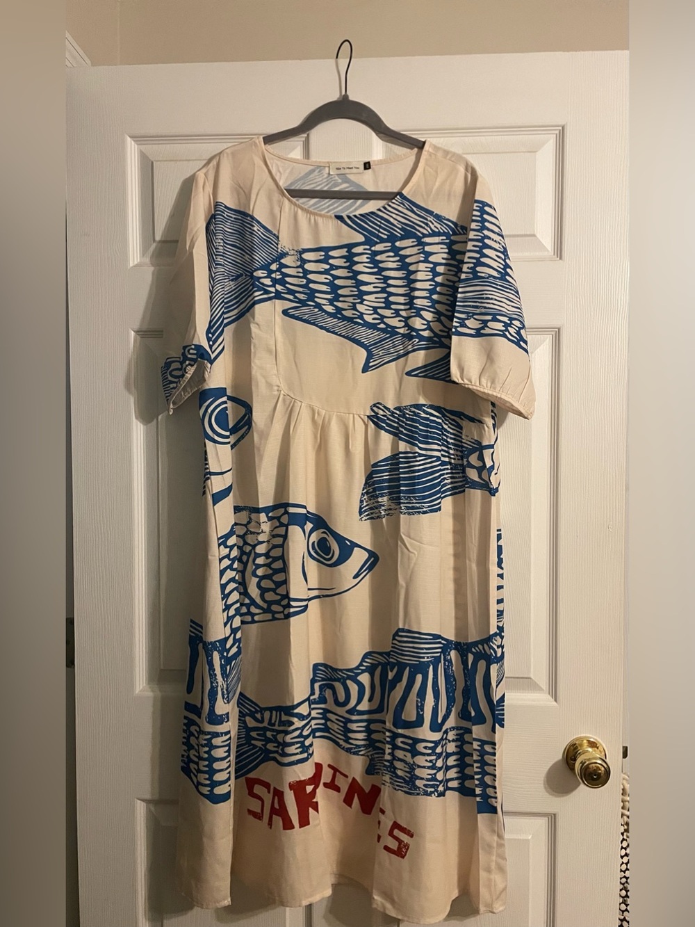 Nice to meet you fish dress